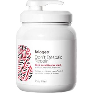 Briogeo Don't Despair Repair Hair Mask, Deep Conditioner for Dry Damaged or Color Treated Hair 946ml Briogeo Don't Despair Repair Hair Mask, Deep Conditioner for Dry Damaged or Color Treated Hair 946ml