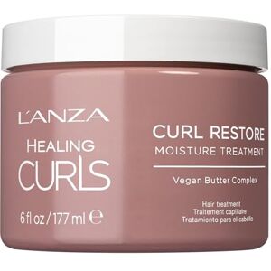 L’ANZA L'ANZA Healing Curls Curl Restore Moisture Treatment Intensely Moisturising Leave-In Curl Defining Cream for Taming Frizz and Protection from Heat with Sulphate Free, Paraben Free Formula (177ml) L’ANZA L'ANZA Healing Curls Curl Restore Moisture Treatment Intensely Moisturising Leave-In Curl Defining Cream for Taming Frizz and Protection from Heat with Sulphate Free, Paraben Free Formula (177ml)