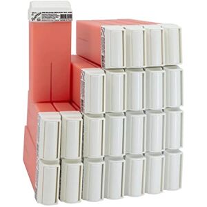 EpilWax Set of 24 Rose Wax Cartridges for Hair Removal Large 100 ml Roll-on Waxing Refills EpilWax Set of 24 Rose Wax Cartridges for Hair Removal Large 100 ml Roll-on Waxing Refills