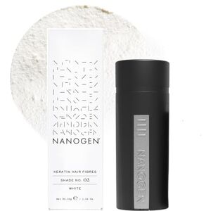 Nanogen Hair Fibres - White - 30 g - Hair Fibres Nanogen Hair Fibres - White - 30 g - Hair Fibres