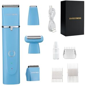 BARBERBOSS All-in-One Grooming Kit Men's Beard Trimmer, Hair Clippers, 4 Guide Combs BARBERBOSS All-in-One Grooming Kit Men's Beard Trimmer, Hair Clippers, 4 Guide Combs