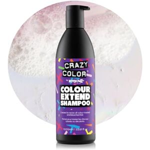 Crazy Color Extend Colour Safe Shampoo Bleached, Dyed, Damaged & Dry Hair. Preserve Hair Colour, Pigment Compatible, 1000 ml Crazy Color Extend Colour Safe Shampoo Bleached, Dyed, Damaged & Dry Hair. Preserve Hair Colour, Pigment Compatible, 1000 ml