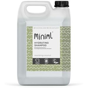 Miniml Natural Eco Hair Shampoo – 5L Refill Nourishing Coconut Men and Womens Sensitive Scalp & Skin Cruelty Free Vegan Friendly Shampoo For Greasy, Curly, Dry and Dandruff Hair Miniml Natural Eco Hair Shampoo – 5L Refill Nourishing Coconut Men and Womens Sensitive Scalp & Skin Cruelty Free Vegan Friendly Shampoo For Greasy, Curly, Dry and Dandruff Hair