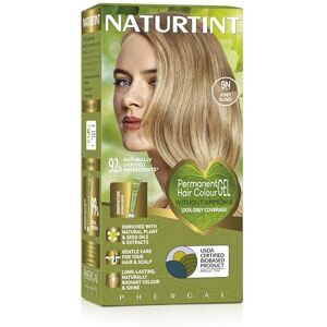 Naturtint Permanent Hair Colour Gel 9N Honey Blonde, Plant Enriched, Biobased, Ammonia Free, Long Lasting Grey Coverage and Radiant Colour, Nourishment and Protection Naturtint Permanent Hair Colour Gel 9N Honey Blonde, Plant Enriched, Biobased, Ammonia Free, Long Lasting Grey Coverage and Radiant Colour, Nourishment and Protection