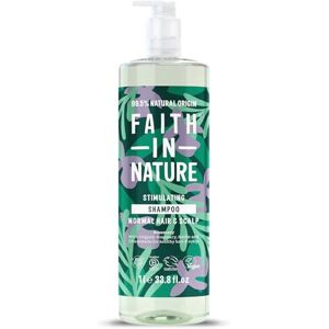 FAITH IN NATURE 1L Natural Rosemary Shampoo, Stimulating for Normal Hair & Scalp, Vegan & Cruelty Free, No SLS, Silciones or Parabens, Family Size FAITH IN NATURE 1L Natural Rosemary Shampoo, Stimulating for Normal Hair & Scalp, Vegan & Cruelty Free, No SLS, Silciones or Parabens, Family Size