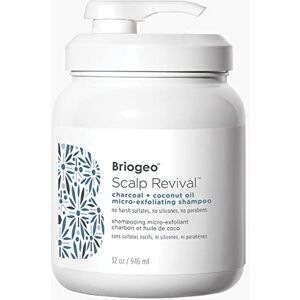 Briogeo Scalp Revival Charcoal + Coconut Oil Micro-Exfoliating Shampoo Scalp Scrub Treatment to Soothe a Dry, Flaky, Itchy Scalp Vegan, Phalate & Paraben-Free 946ml Briogeo Scalp Revival Charcoal + Coconut Oil Micro-Exfoliating Shampoo Scalp Scrub Treatment to Soothe a Dry, Flaky, Itchy Scalp Vegan, Phalate & Paraben-Free 946ml