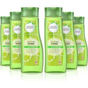 Herbal Essences Dazzling Shine Shampoo for all hair type, 400 ml Pack of 6 Herbal Essences Dazzling Shine Shampoo for all hair type, 400 ml Pack of 6