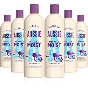 Aussie Miracle Moist Shampoo 500 ml Pack of 6 Aussie Miracle Moist Shampoo 500 ml Pack of 6