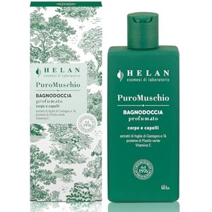 Helan Puro Muschio 2-in-1 Shampoo and Shower Gel for Men and Women with Antioxidant Vitamin C, Gentle for Soft Skin Helan Puro Muschio 2-in-1 Shampoo and Shower Gel for Men and Women with Antioxidant Vitamin C, Gentle for Soft Skin