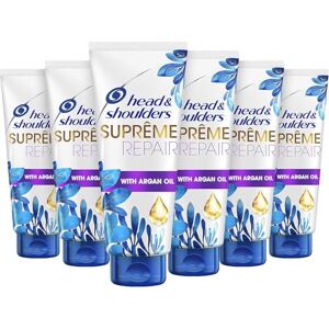 Head & Shoulders Anti-Dandruff Supreme Damage Repair Conditioner to Fight Damage, 275 ml, Pack of 6 Head & Shoulders Anti-Dandruff Supreme Damage Repair Conditioner to Fight Damage, 275 ml, Pack of 6
