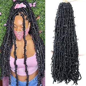 LMZIM 36 Inch Butterfly Locs Crochet Hair 5 Packs Long Distressed Soft Faux Locs, Crochet Braids Locs for Black Women LMZIM 36 Inch Butterfly Locs Crochet Hair 5 Packs Long Distressed Soft Faux Locs, Crochet Braids Locs for Black Women