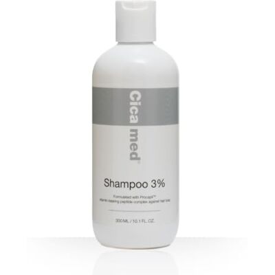 Cicamed Hair Loss Treatment Shampoo 3% Silicone & Sulfate Free Shampoo with ProcapilTM for Thicker, Stronger Hair Supports Scalp Health and Hair Growth 300 ml Cicamed Hair Loss Treatment Shampoo 3% Silicone & Sulfate Free Shampoo with ProcapilTM for Thicker, Stronger Hair Supports Scalp Health and Hair Growth 300 ml