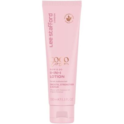 Lee Stafford Coco Loco Blow & Go 11-In-1 Lotion - Hair Conditioner & Styling Lee Stafford Coco Loco Blow & Go 11-In-1 Lotion - Hair Conditioner & Styling