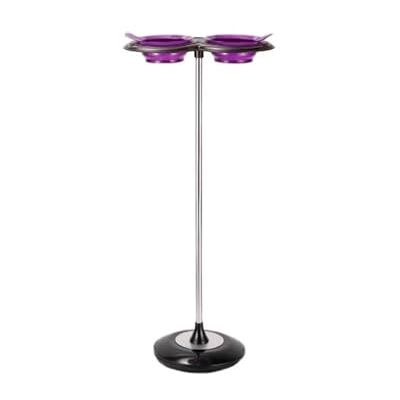 ZYYANSHOP Salon Trolley Beauty and Hairdressing Products, Hair Dye Rack, Tool, Perm, Color Paste, Dyeing Bowl(Purple) ZYYANSHOP Salon Trolley Beauty and Hairdressing Products, Hair Dye Rack, Tool, Perm, Color Paste, Dyeing Bowl(Purple)