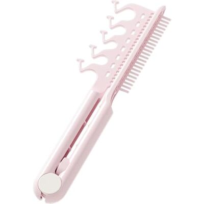 Netbiio V Shape Volume Hair Comb Styling Tool Flat Manual Styling Brush ABS Stuff Portable 2 in 1 Design Root Lift Comb Netbiio V Shape Volume Hair Comb Styling Tool Flat Manual Styling Brush ABS Stuff Portable 2 in 1 Design Root Lift Comb
