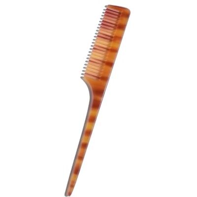EWUHYFP Hair Comb 3PC Multi-colored Acetic Acid Portable Tip Tail Comb For Various Hair Lengths For Travel And Home Use(Coffee) EWUHYFP Hair Comb 3PC Multi-colored Acetic Acid Portable Tip Tail Comb For Various Hair Lengths For Travel And Home Use(Coffee)