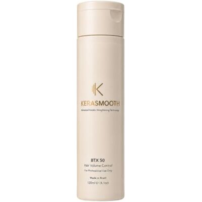KERASMOOTH BTX 50 Volume Control – Reduces Frizz & Keeps Natural Movement Professional frizz and excess-volume control that retains natural movement. Formaldehyde-free. Salon use only KERASMOOTH BTX 50 Volume Control – Reduces Frizz & Keeps Natural Movement Professional frizz and excess-volume control that retains natural movement. Formaldehyde-free. Salon use only