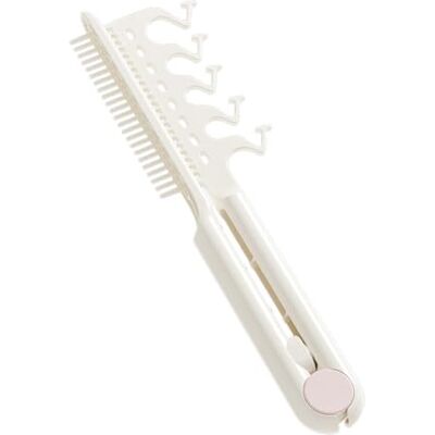 Pffiocix V-Shaped Root Lift Comb for Voluminous Hair, Portable ABS Styling Brush with Travel Design ABS Hair Clamp Comb Pffiocix V-Shaped Root Lift Comb for Voluminous Hair, Portable ABS Styling Brush with Travel Design ABS Hair Clamp Comb