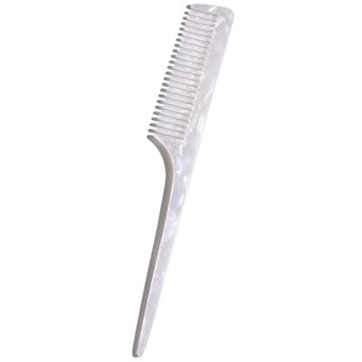 EWUHYFP Hair Comb 3PC Multi-colored Acetic Acid Portable Tip Tail Comb For Various Hair Lengths For Travel And Home Use(White) EWUHYFP Hair Comb 3PC Multi-colored Acetic Acid Portable Tip Tail Comb For Various Hair Lengths For Travel And Home Use(White)