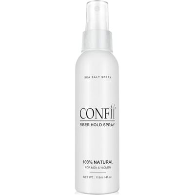 Confii Hair Fibre Holding Spray Conceal Hair Loss Treatments For Men & Women Keeps Holds Fibers Attached For 24 Hours Quick Drying Natural Look Hair Fibre Locking Spray 118ml Confii Hair Fibre Holding Spray Conceal Hair Loss Treatments For Men & Women Keeps Holds Fibers Attached For 24 Hours Quick Drying Natural Look Hair Fibre Locking Spray 118ml