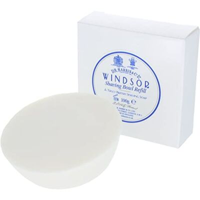 DR Harris & Co Windsor Shaving Soap Refill to fit Wooden Bowl DR Harris & Co Windsor Shaving Soap Refill to fit Wooden Bowl