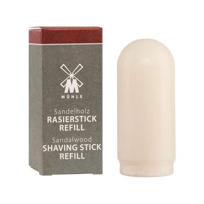 MÜHLE Shaving Soap Stick REFILL, Refill Pack with 37 g, vegan, Sandalwood MÜHLE Shaving Soap Stick REFILL, Refill Pack with 37 g, vegan, Sandalwood
