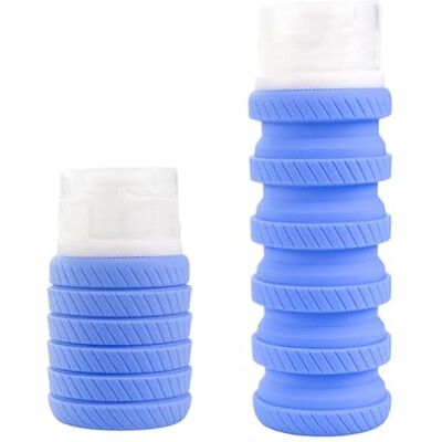 Uqezagpa Food Grade Flexible Travel Bottle Liquid Shampoo Conditioner for Cosmetics Travel Storage Multipurpose Foldable Toiletry Bottles Uqezagpa Food Grade Flexible Travel Bottle Liquid Shampoo Conditioner for Cosmetics Travel Storage Multipurpose Foldable Toiletry Bottles