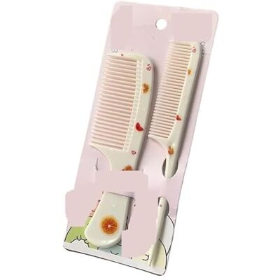 EWUHYFP Hair Comb 2pcs Cute Hair Comb Set Strawberry For Girls Portable Hairdressing EWUHYFP Hair Comb 2pcs Cute Hair Comb Set Strawberry For Girls Portable Hairdressing
