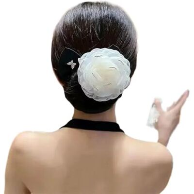 LOVSSU Camellia Flower Magic Women Hair Styling Twist Donut Bun Maker Accessories Buns Braiders Black(Color5) LOVSSU Camellia Flower Magic Women Hair Styling Twist Donut Bun Maker Accessories Buns Braiders Black(Color5)