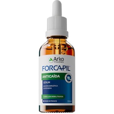 Arkopharma Forcapil Anti-Hair Loss Serum, Intensive Treatment to Strengthen Hair, Helps Reduce Hair Loss and Stimulates Growth, Increases Density and Stamina, Clinically Tested Arkopharma Forcapil Anti-Hair Loss Serum, Intensive Treatment to Strengthen Hair, Helps Reduce Hair Loss and Stimulates Growth, Increases Density and Stamina, Clinically Tested