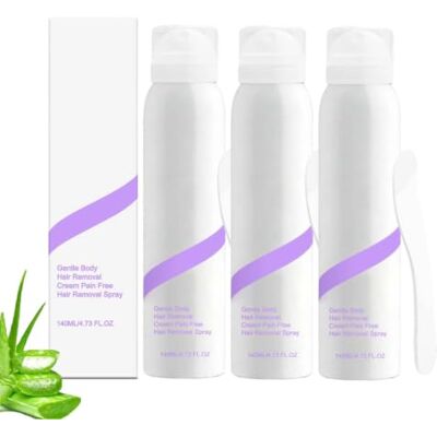 BliBlum Cloud Sense Hair Removal Spray, Cloud Sense Hair Removal Mousse (3PC) BliBlum Cloud Sense Hair Removal Spray, Cloud Sense Hair Removal Mousse (3PC)