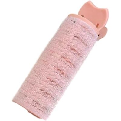 Ryckey Hair Rollers 10pcs Bangs curling Irons Lazy Hair Rollers Fluffy Styling Clips Air overnight Curling heatless curler DIY Hair Styling Accessories(Pink) Ryckey Hair Rollers 10pcs Bangs curling Irons Lazy Hair Rollers Fluffy Styling Clips Air overnight Curling heatless curler DIY Hair Styling Accessories(Pink)