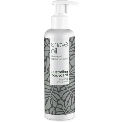 Australian Bodycare Shaving Oil for The Whole Body (250 ml) Shaving Oil Against Shaving Rash and ingrown Hairs The Result: Smooth, Gentle, with Pleasantly Less Irritation and Redness Australian Bodycare Shaving Oil for The Whole Body (250 ml) Shaving Oil Against Shaving Rash and ingrown Hairs The Result: Smooth, Gentle, with Pleasantly Less Irritation and Redness