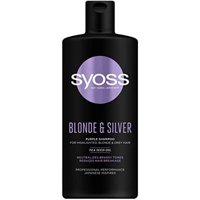 Syoss Blonde & Silver Shampoo 440 ml Syoss Blonde & Silver Shampoo 440 ml