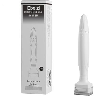 ebeizi Adjustable 0-3mm Derma Stamp for Men and Women's Skin, Scalp & Beard Care ebeizi Adjustable 0-3mm Derma Stamp for Men and Women's Skin, Scalp & Beard Care
