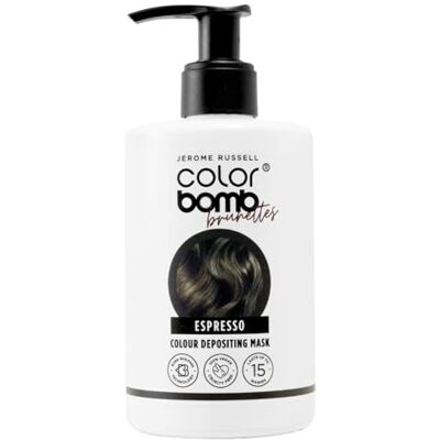 Jerome Russell ESPRESSO Colour Bomb Blonde Depositing Hair Mask Nourishing, Semi-Permanent Colour & Shine Treatment Vegan & Cruelty-Free 300ml Jerome Russell ESPRESSO Colour Bomb Blonde Depositing Hair Mask Nourishing, Semi-Permanent Colour & Shine Treatment Vegan & Cruelty-Free 300ml