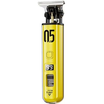 ERRORY Rustproof Electric Hair Cutter Stainless Steel Texture Ergonomic Nonslip Handle Suitable for Precise Home Cutting Professional Trimmer ERRORY Rustproof Electric Hair Cutter Stainless Steel Texture Ergonomic Nonslip Handle Suitable for Precise Home Cutting Professional Trimmer