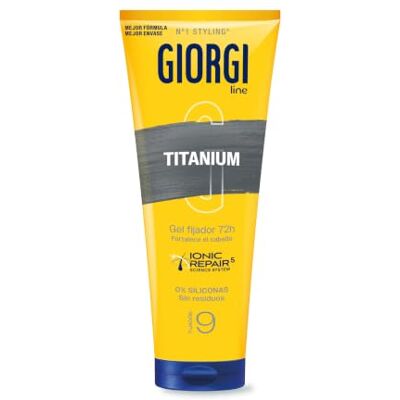 GIORGI Line Absolut Titanium Gomine, 0% Silicone, Attachment and Lasts 48 Hours without Residue, Ultra Resistant and Lightweight Finish, Attachment 5 to 170 ml GIORGI Line Absolut Titanium Gomine, 0% Silicone, Attachment and Lasts 48 Hours without Residue, Ultra Resistant and Lightweight Finish, Attachment 5 to 170 ml
