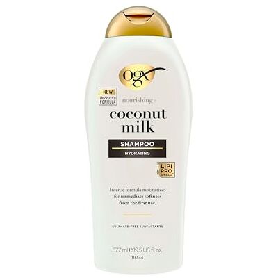 OGX - Coconut Milk Sulfate Free Shampoo - 577ml - Shampoo OGX - Coconut Milk Sulfate Free Shampoo - 577ml - Shampoo