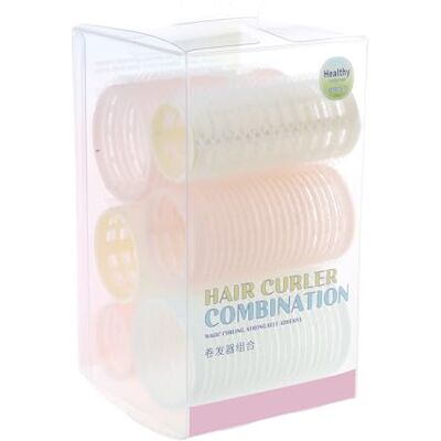 Vdaxvme 6Pcs/Set Hair Rollers Curlers Bangs Self-Adhesive Volume Curling Styling Tool for Women Girls Makeup Tools Hair Rollers Vdaxvme 6Pcs/Set Hair Rollers Curlers Bangs Self-Adhesive Volume Curling Styling Tool for Women Girls Makeup Tools Hair Rollers