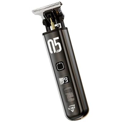 NUEAYMS Home Use Electric Hair Cutter Stainless Steel Texture Nonslip Ergonomic Handle Suitable for Hair Trimming Rechargeable Electric Cutter NUEAYMS Home Use Electric Hair Cutter Stainless Steel Texture Nonslip Ergonomic Handle Suitable for Hair Trimming Rechargeable Electric Cutter