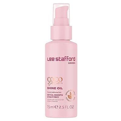 Lee Coco Loco Shine Oil for with Coconut Oil and Agave, 75ml Lightweight Shine Oil with Coconut Oil and Agave, Smooths Frizz, Adds Moisture and Gloss Without Weighing Hair Down, Vegan Lee Coco Loco Shine Oil for with Coconut Oil and Agave, 75ml Lightweight Shine Oil with Coconut Oil and Agave, Smooths Frizz, Adds Moisture and Gloss Without Weighing Hair Down, Vegan