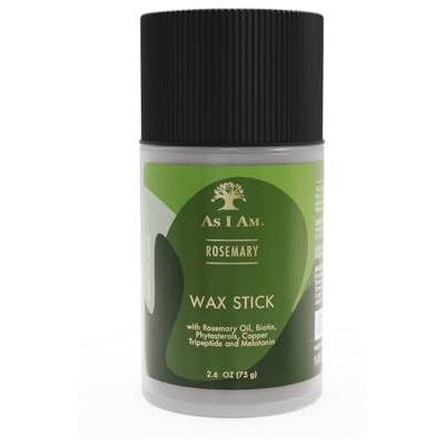 As I Am Rosemary Wax Stick- Edge Control & Shine Wax 2oz As I Am Rosemary Wax Stick- Edge Control & Shine Wax 2oz