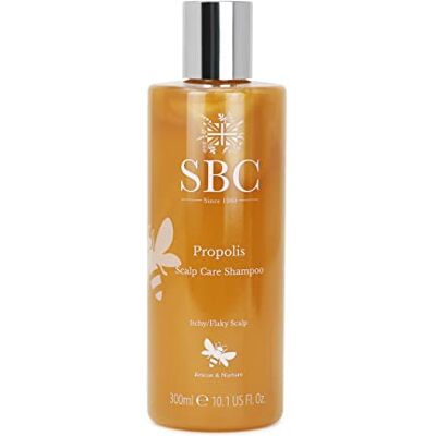 SBC Skincare Propolis Scalp Care Shampoo 300ml Award-Winning Shampoo For Dry Or Itchy Scalp Shampoo For Men And Women Silicone Free SLS Free SBC Skincare Propolis Scalp Care Shampoo 300ml Award-Winning Shampoo For Dry Or Itchy Scalp Shampoo For Men And Women Silicone Free SLS Free