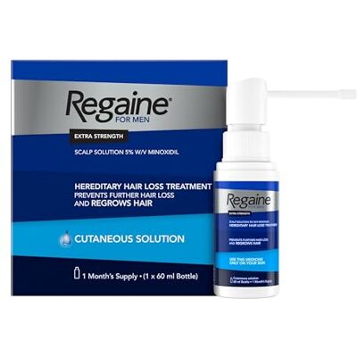 Regaine Men Extra Strength - Hair Loss Treatment - 1 Month Regaine Men Extra Strength - Hair Loss Treatment - 1 Month