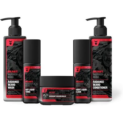 The Beard Struggle Beard Struggle Ragnarok Rising Eddie Hall Beast Line Signature Beard Care Kit Includes Balm, Wash, Conditioner, Night & Day Oil The Beard Struggle Beard Struggle Ragnarok Rising Eddie Hall Beast Line Signature Beard Care Kit Includes Balm, Wash, Conditioner, Night & Day Oil