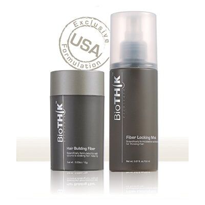 BIOTHIK HAIR BUILDING FIBRES & LOCKING MIST DUO PACK Dark Blond KERATIN THICKENING FIBRE hair loss concealer treatment and enhancement BIOTHIK HAIR BUILDING FIBRES & LOCKING MIST DUO PACK Dark Blond KERATIN THICKENING FIBRE hair loss concealer treatment and enhancement