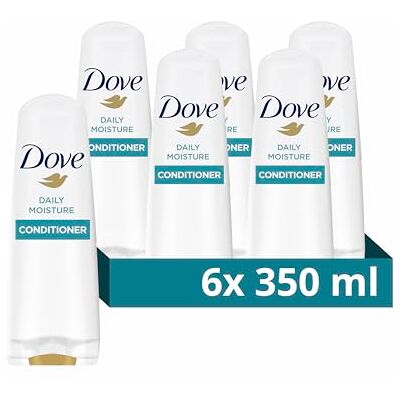 VO5 Dove Daily Moisture Conditioner nourishes for smooth hair that's up to 10x more resilient to daily damage* for dry hair 6x 350 ml VO5 Dove Daily Moisture Conditioner nourishes for smooth hair that's up to 10x more resilient to daily damage* for dry hair 6x 350 ml