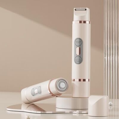 Elnwnnkc Head Shaver, ABS Texture, Suitable for Curves, Beige color Texture for Wet and Dry Use, Suitable for Sensitive Areas Elnwnnkc Head Shaver, ABS Texture, Suitable for Curves, Beige color Texture for Wet and Dry Use, Suitable for Sensitive Areas