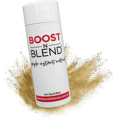 BOOST N BLEND Scalp Concealer Female Hair Fibres for Thinning Hair & Visible Scalp Volumizer (25g/0.88oz) Cotton Fibres BOOST N BLEND Scalp Concealer Female Hair Fibres for Thinning Hair & Visible Scalp Volumizer (25g/0.88oz) Cotton Fibres